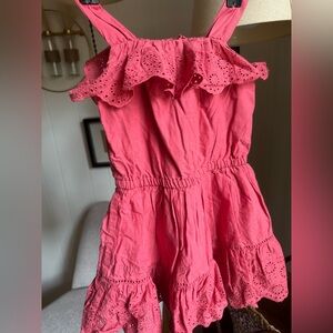 Polo by Ralph Lauren Pink Eyelet Dress